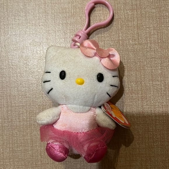 2 Hello Kitty Ty plush keychain and one plush - Picture 3 of 9